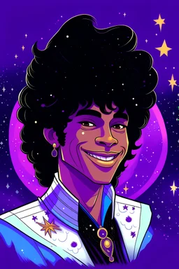 Nice smiling Man prince galactic