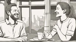 The image for the article could depict two individuals engaged in friendly conversation, wearing expressive smiles on their faces. This image symbolizes effective communication and trust-building in personal relationships, as the individuals appear to be enjoying the dialogue and positive interaction with each other.