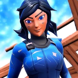 astra from fortnite profile picture with pickaxe