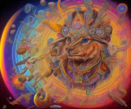 meditation third eye visionary art