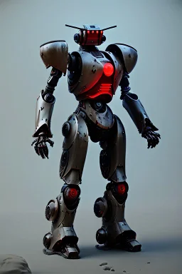 armor robot ai soldier mech dystopian scary gladiator predator