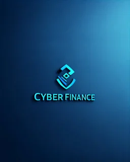 Cyber Finance logo Simple, easy and beautiful logo