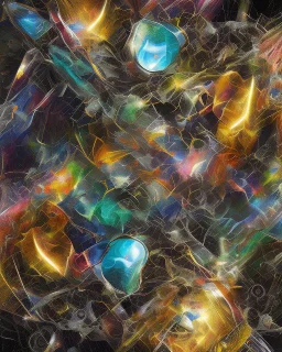 AI shattered glass marble art realisticv2 surrealism 4k resolution art