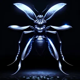 epic horrific wasted insect like creature in night with black shade, 8k resolution, ultra hyperdetailed, Unreal Engine 5, ultra colourful, very small details, realistic