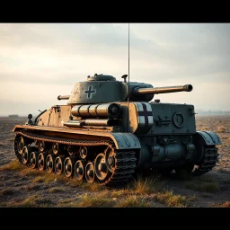 German ww2 mech design with gas tank on back