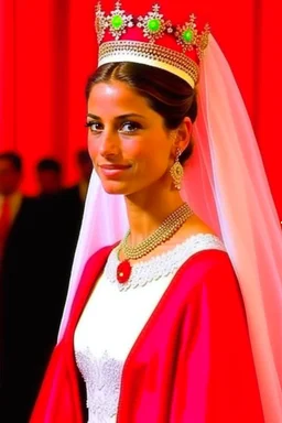 Princess of Spain, bride of the Crown Prince of Morocco.
