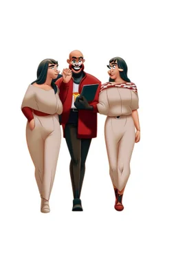 اعادة صياغة الصورة بتصميم شخصيات كرتونية