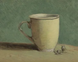 Portrait of a cup by Van Gogh