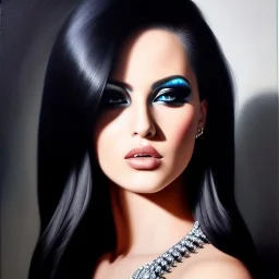 Ultra detailed fullbody Portrait in oil on canvas of beautiful busty punk Julie(heavy metal 2000),extremely detailed digital painting,ultrarealistic skin,intense stare, extremely detailed face, crystal clear eyes, mystical colors ,perfectly centered image, perfect composition, rim light, beautiful lighting,masterpiece ,8k, stunning scene, raytracing, anatomically correct, in the style of Simon Bisley and uncannyknack and Ohrai Noriyoshi and robert e howard and Steve Jung.