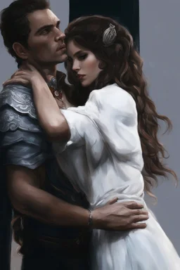 Strahd Von Zarovich and his wife Selene