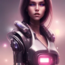 a breathtaking beautiful girl , Cyberpunk, Horizontal, Realistic, HD