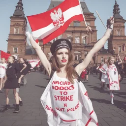 all poland sings with femboys fof mathews all poland sings parade strike to kick out all people named maciej