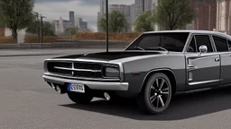 dodge charger G-class, Photorealistic,4k