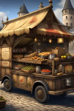 medieval food truck