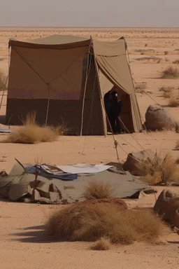 [in the desert] Iza beneit sehrit bi 2oulo 3anna mesh sal7a Bass el chab ma3leh khalli lal saba7a Haydeh lsara7a la ye7mila rassa Lezim tehtammeh fi metel walad 7emil massasa w ba3d el dirasa Khallikeh moustakilla bet dallikeh l2ossa kella menneh w fikeh w bedna n7ella Bedna net2addam bedna net3allam nelma3 w nebra3 w bi 7ayetna net7akkam