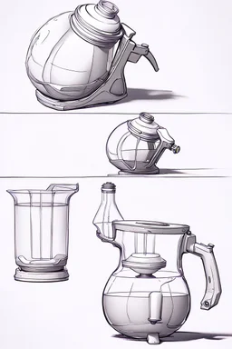 a blender , an ultrafine detailed painting by senior character artist, featured on polycount, sots art, artstation hd, 2d game art, behance hd
