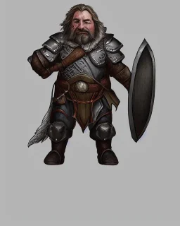 d&d character, dwarf, male, paladin, plate armor