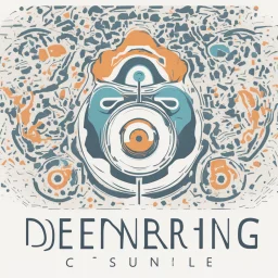 a logo for a deep learning course