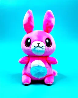 Labubu plush, on solid background color