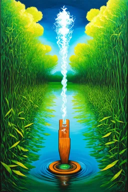 Drain the swamp in your head and breathe deeply; surrealism; fauvism; dada; surrealism, optical art; Ilya Bolotowsky