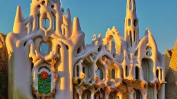 Ice cream castles in the summertime; Antoni Gaudí