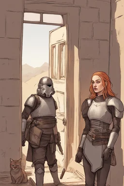 [Sophie Turner] A pair of rebels came into view, one carrying a tray of foul-smelling gruel. "Wakey wakey, trooper," he sneered, sliding the tray through a slot in the door. "Eat up before we interrogate you." "I'll tell you nothing," Sophie spat. Her head may be fuzzy but her loyalty to the Empire was unshaken. The rebels exchanged amused looks. "We'll see about that," the other said darkly. "Better enjoy what's left of your comforts while you can. Not for much longer."