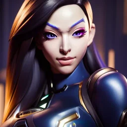 Ultra detailed fullbody Portrait in oil on canvas of overwatch character- ASHE ,extremely detailed digital painting,intense stare, extremely detailed face, crystal clear eyes, mystical colors ,perfectly centered image, perfect composition, rim light, beautiful lighting,masterpiece ,8k, stunning scene, raytracing, anatomically correct, in the style of Steve Jung and robert e howard and Wizyakuza and Ohrai Noriyoshi and Simon Bisley and uncannyknack and kilory.