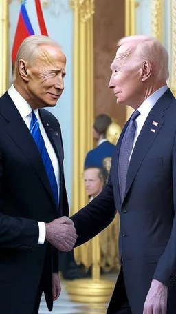 Putin meet Biden at the Kremlin