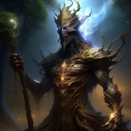 God-like man A tree creature with infinite power A tree creature with infinite power