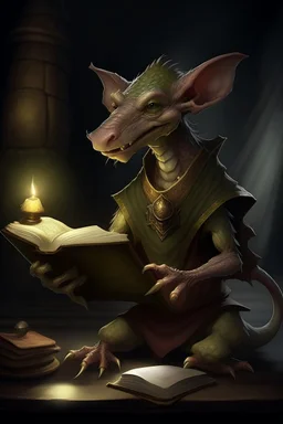 Kobold, magic book