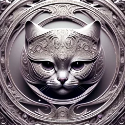 3d cute cats, beautiful rich, detailed yin and yang symbol, shiny, intricate, gorgeous, ultrafine detail, hyperrealism, trending , sharp focus, intricate details, highly detailed, glowing, glitter, complementary colours