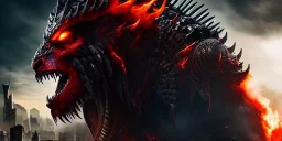 apocalypse, chaotic, magnificent, realistic, colorful, massive, epic, cinematic, 8k, HD, Ultra High Definition, photo film, film grain, hyper-detailed, Hell, full detail anthropomorphic demon,