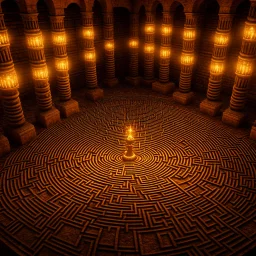 map of labyrinth birthday ritual , motion blur, 8k, downlight, soft light, depth of field, photorealism, trending on art station, lotsa detail