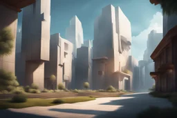 background for an architectural environment designer's portfolio and creativity