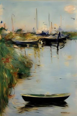 Berthe Morisot, boats