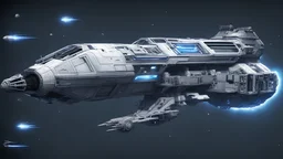 Blueprint space ship destroyer design in space Engineers