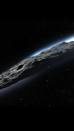 critical point abstract in the galaxy a huge cigar spaceship 13Atlas comet