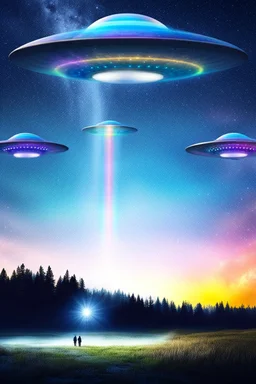 UFOS RAINBOWS