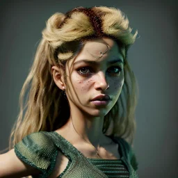 Shakira, artist, 30 years old, Realistic image, waist up portrait, etro style dress. loose long hair, eyes make up, perfect, glow, circle iris. concept art, smooth, unreal engine 5, god lights, ray tracing, RTX, lumen lighting, ultra detail, volumetric lighting, 3d, finely drawn, high definition, 4k.