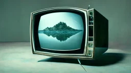 a television as a mirror