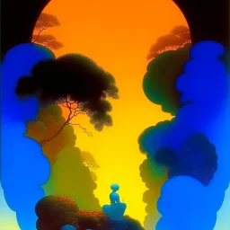 fouth dimension, Maxfield Parrish