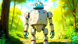 scery robot estilo Studio Ghibli