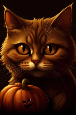 Halloween Brown cat pfp