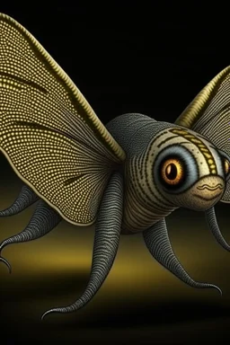 Shark / moth hybrid
