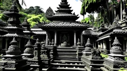 Balinese temples, where stone and spirits commune.