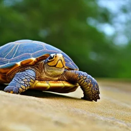 turtle looking at the scenery