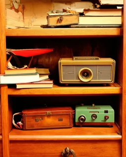 Very old stuff in a room, nostalgia, '900