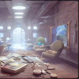 teacher in the classroom unreal engine 5, studio lighting --ar 2:1