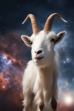 See goats in the space