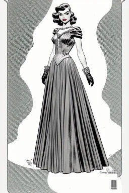 hyper detailed, black and white, thick line, coloring book illustration, lineart, stunningly beautiful woman in gipsy clothes, alex raymond style